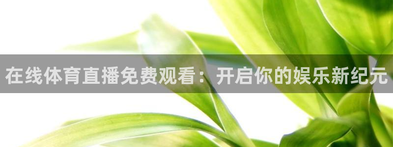 在线体育直播免费观看：开启你的娱乐新纪元