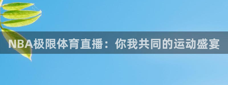 NBA极限体育直播：你我共同的运动盛宴