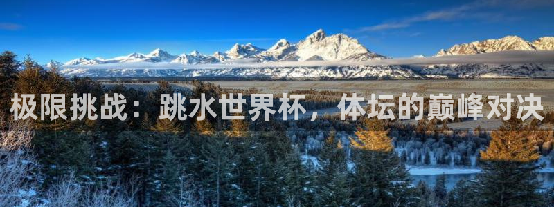 极限挑战：跳水世界杯，体坛的巅峰对决