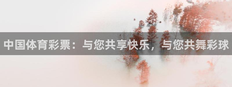 中国体育彩票：与您共享快乐，与您共舞彩球