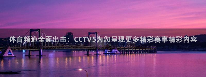 体育频道全面出击：CCTV5为您呈现更多精彩赛事精彩内容